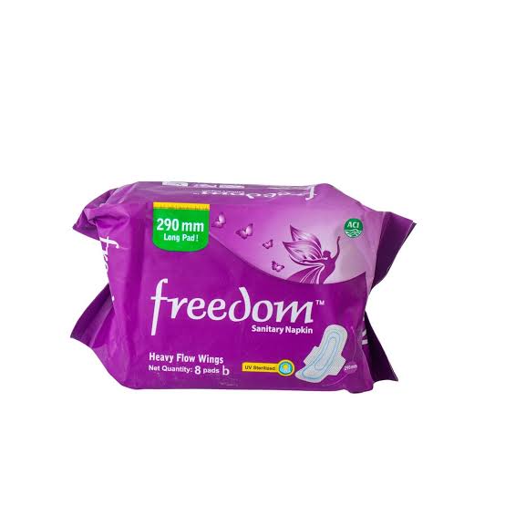 Freedom Heavy Flow Wings 8 Pads